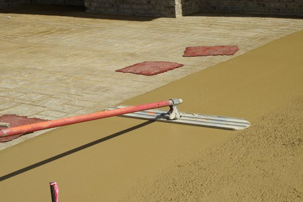 Stamped Pavement Installation in Danville