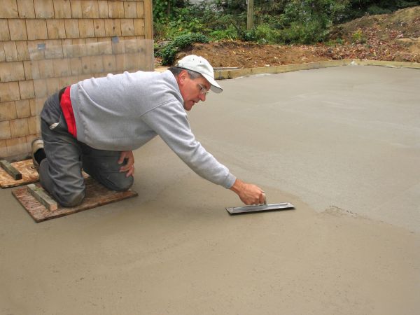 Cost of Concrete Slab Finishing in Danville