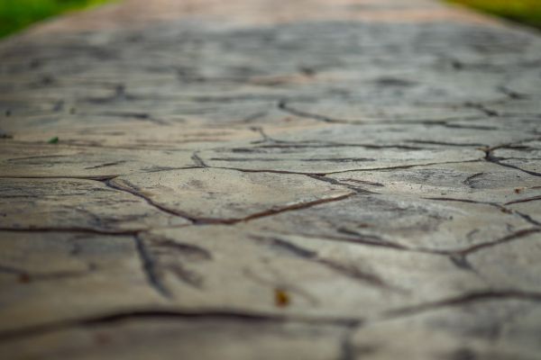 Textured Concrete Paving in Danville